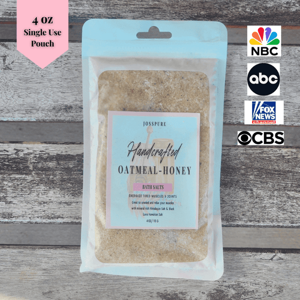 Handmade Bath Salt Pouch
