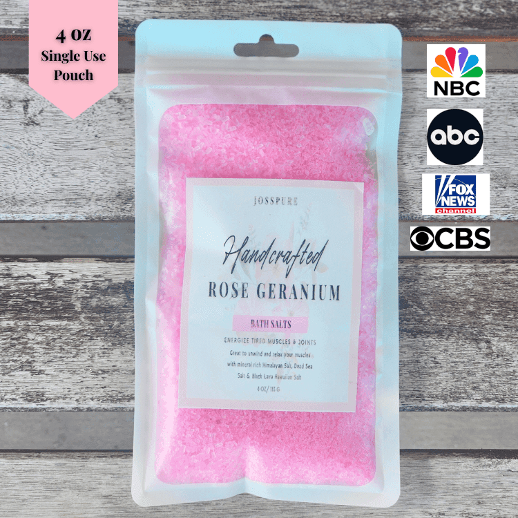 Handmade Bath Salt Pouch