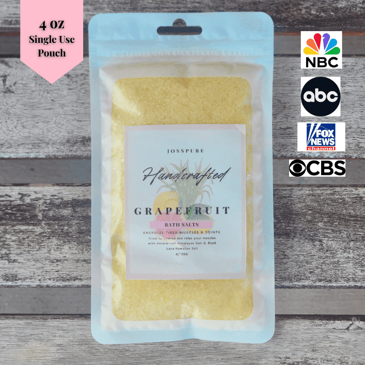 Handmade Bath Salt Pouch