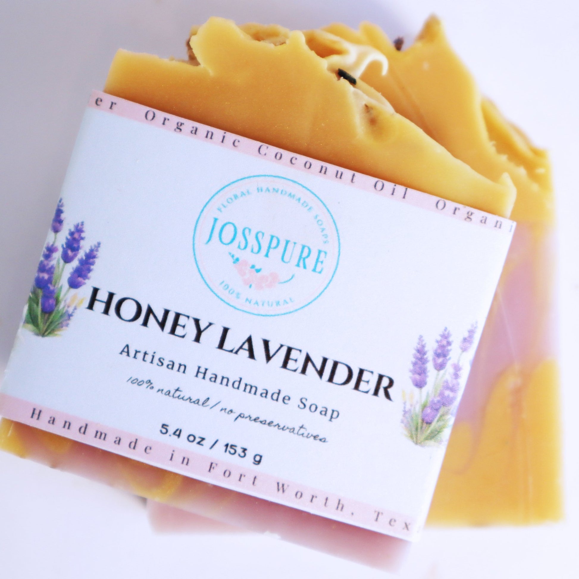 Honey Lavender Handcrafted Soap Bar Handcrafted Soap Bar