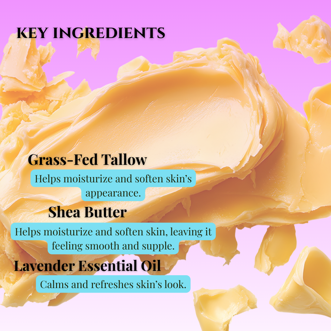 JOSSPURE travel size self-care bundle featuring rich shea butter and lavender essential oil for skin nourishment