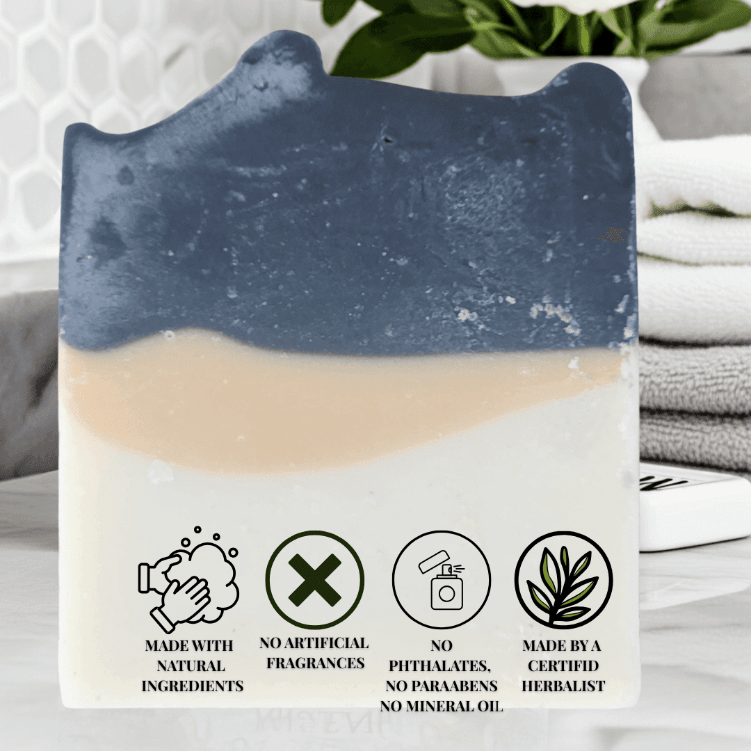 JOSSPURE Charcoal Unisex Soap with Natural Ingredients and No Artificial Fragrances
