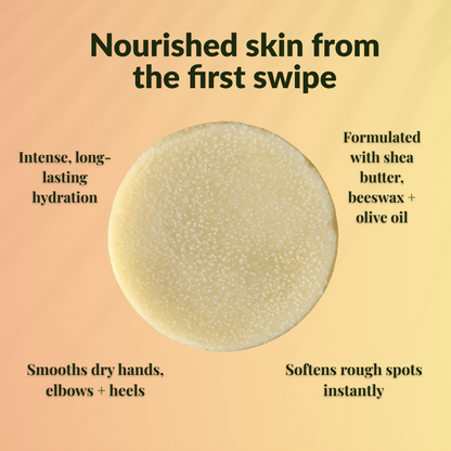 JOSSPURE Shea Butter Lotion Bars providing intense hydration and smoothing dry skin for hands and elbows