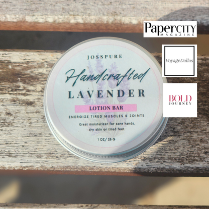 Lavender| Travel Size Mini Lotion Bar