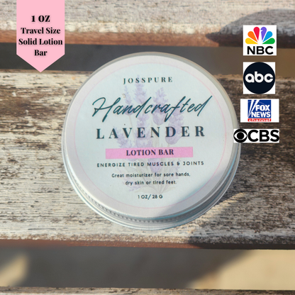 Lavender| Travel Size Mini Lotion Bar