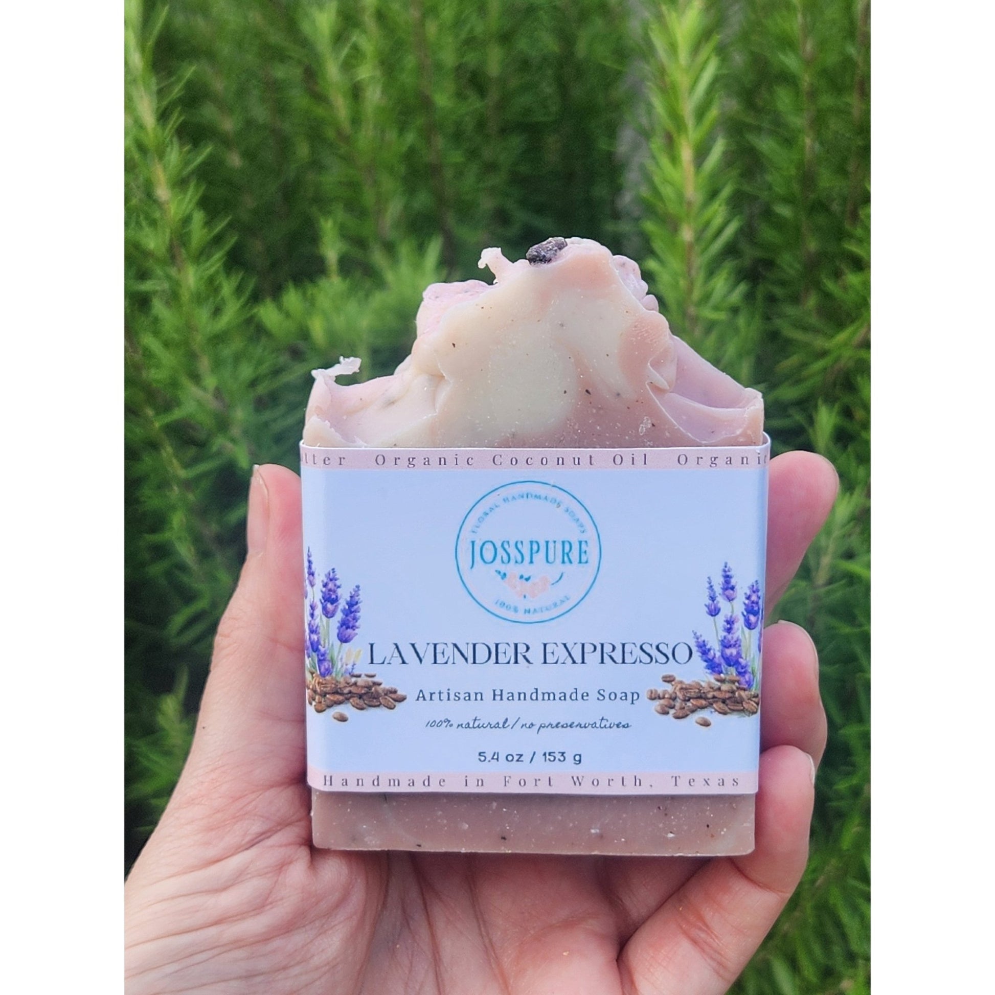 Lavender Expresso Artisan Handmade Soap-simple-My Store-JOSSPURE- Handcrafted Soap Bar