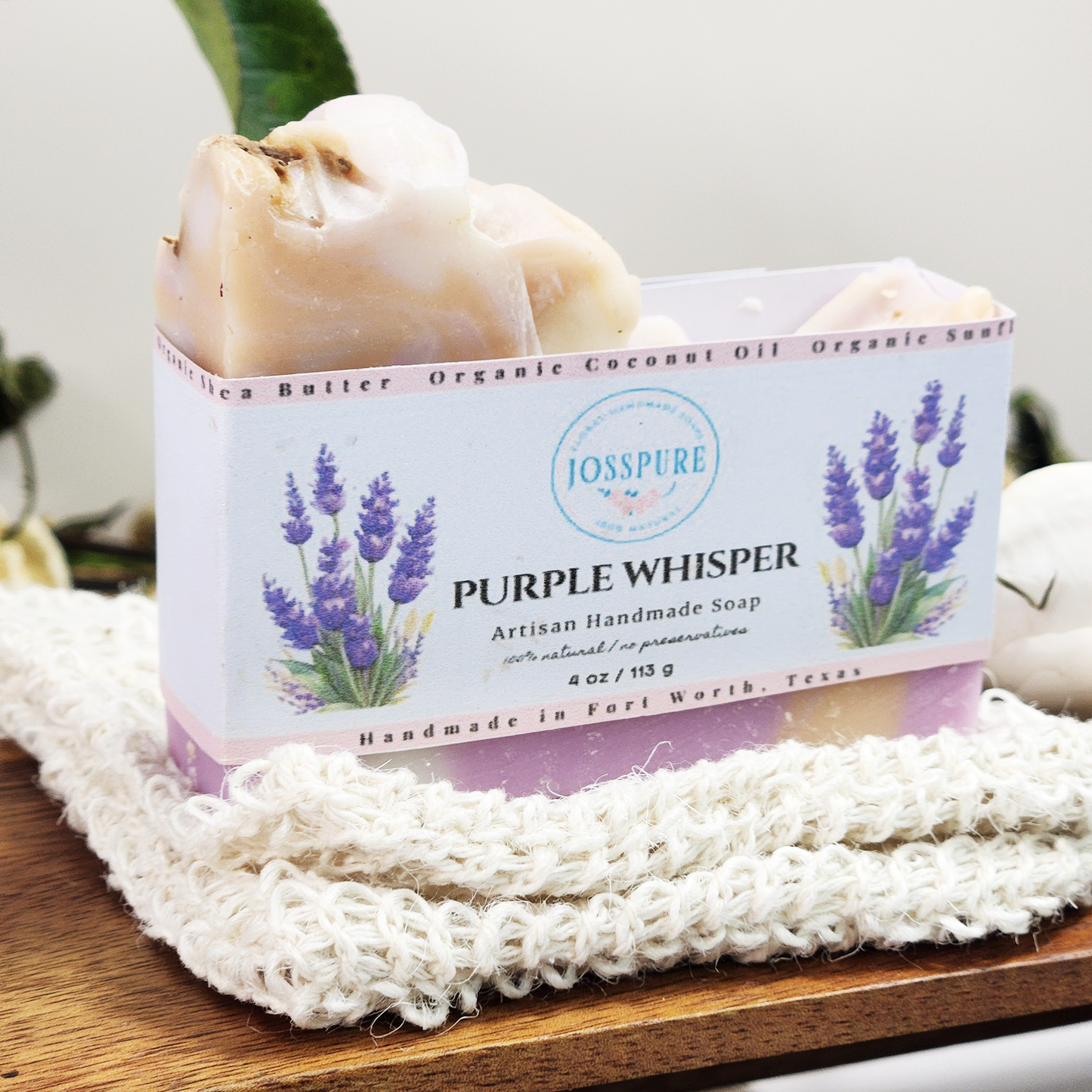 lavender handmade soap