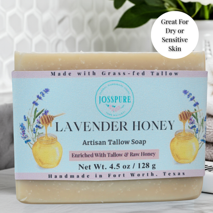 Lavender Honey |Tallow Soap