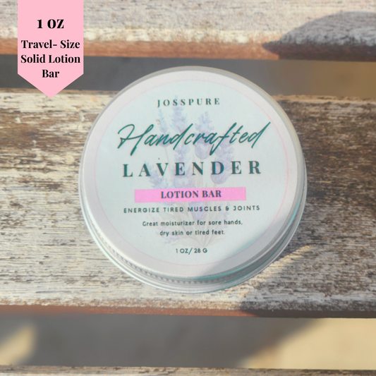 Lavender| Travel Size Mini Lotion Bar