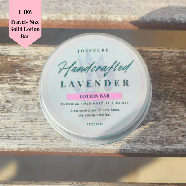 Lavender| Travel Size Mini Lotion Bar