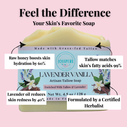 Lavender Vanilla| Tallow Soap
