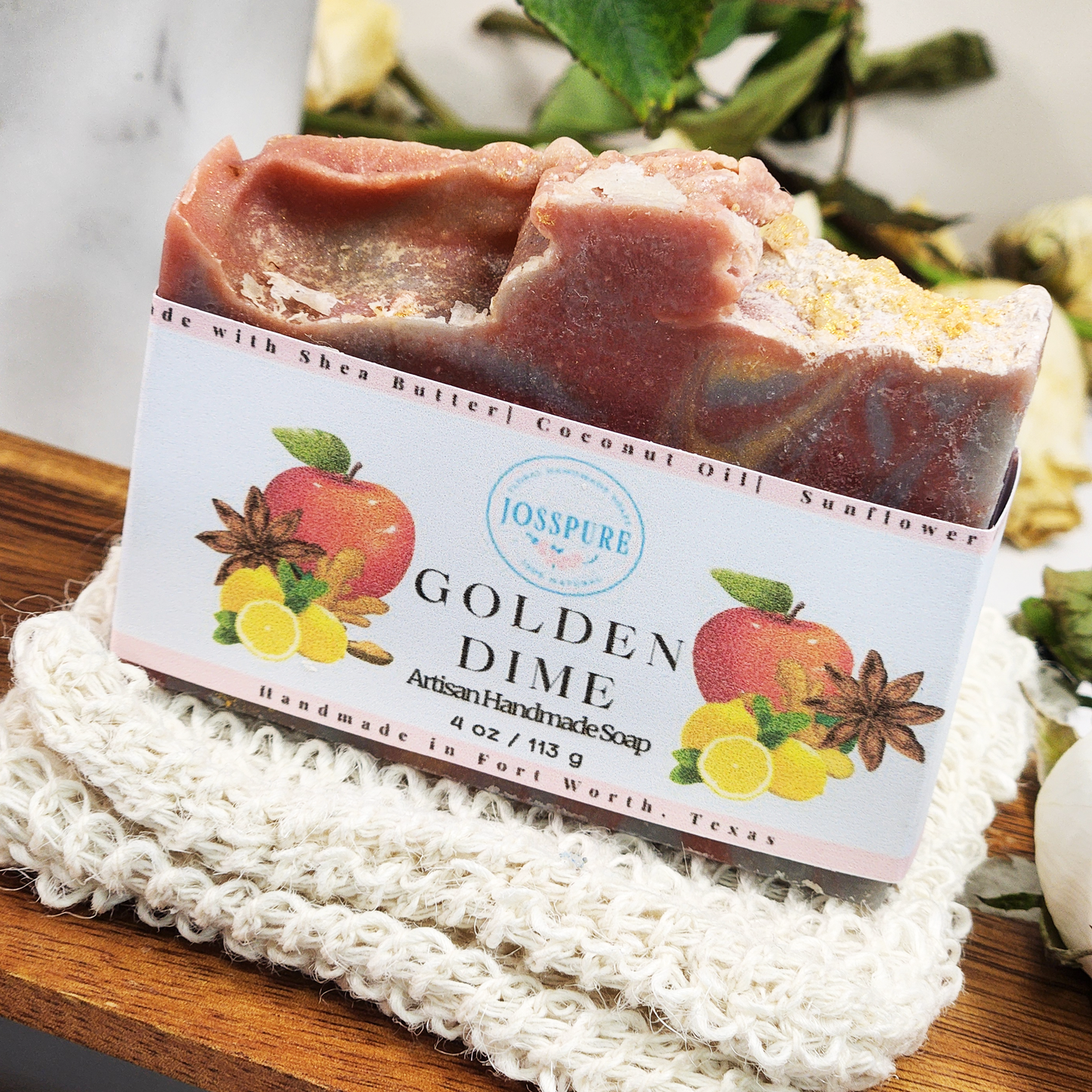 lemon geranium fall soap