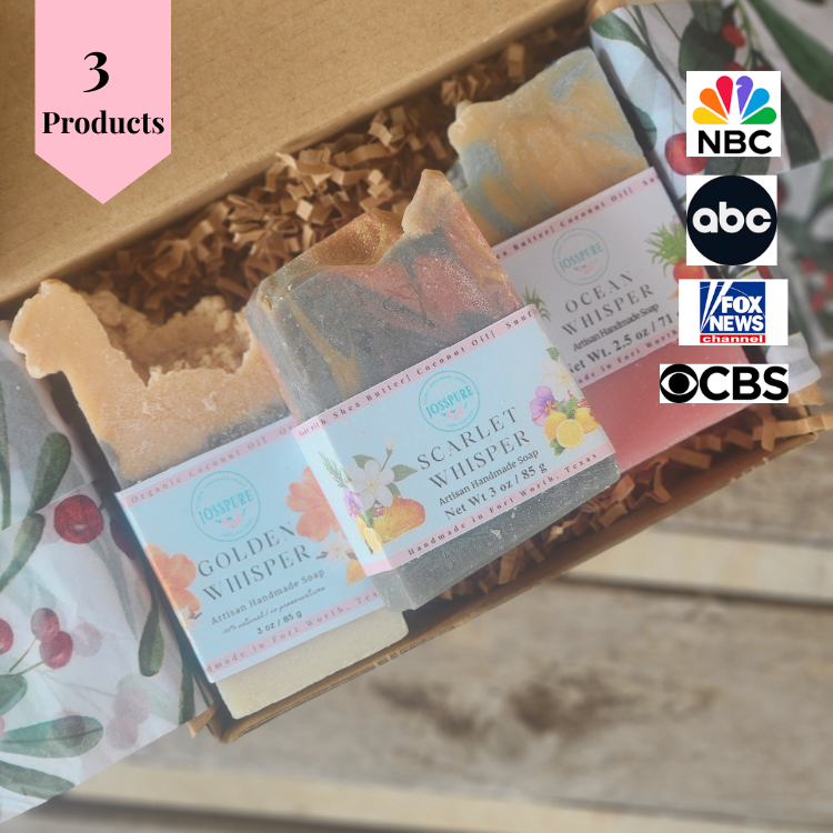 Womens Gift Set| Mild Shea Butter Soaps
