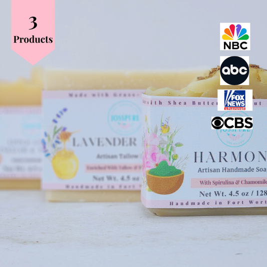 Best-Selling Soap Bundle| Tallow & Shea Butter Soap Bars