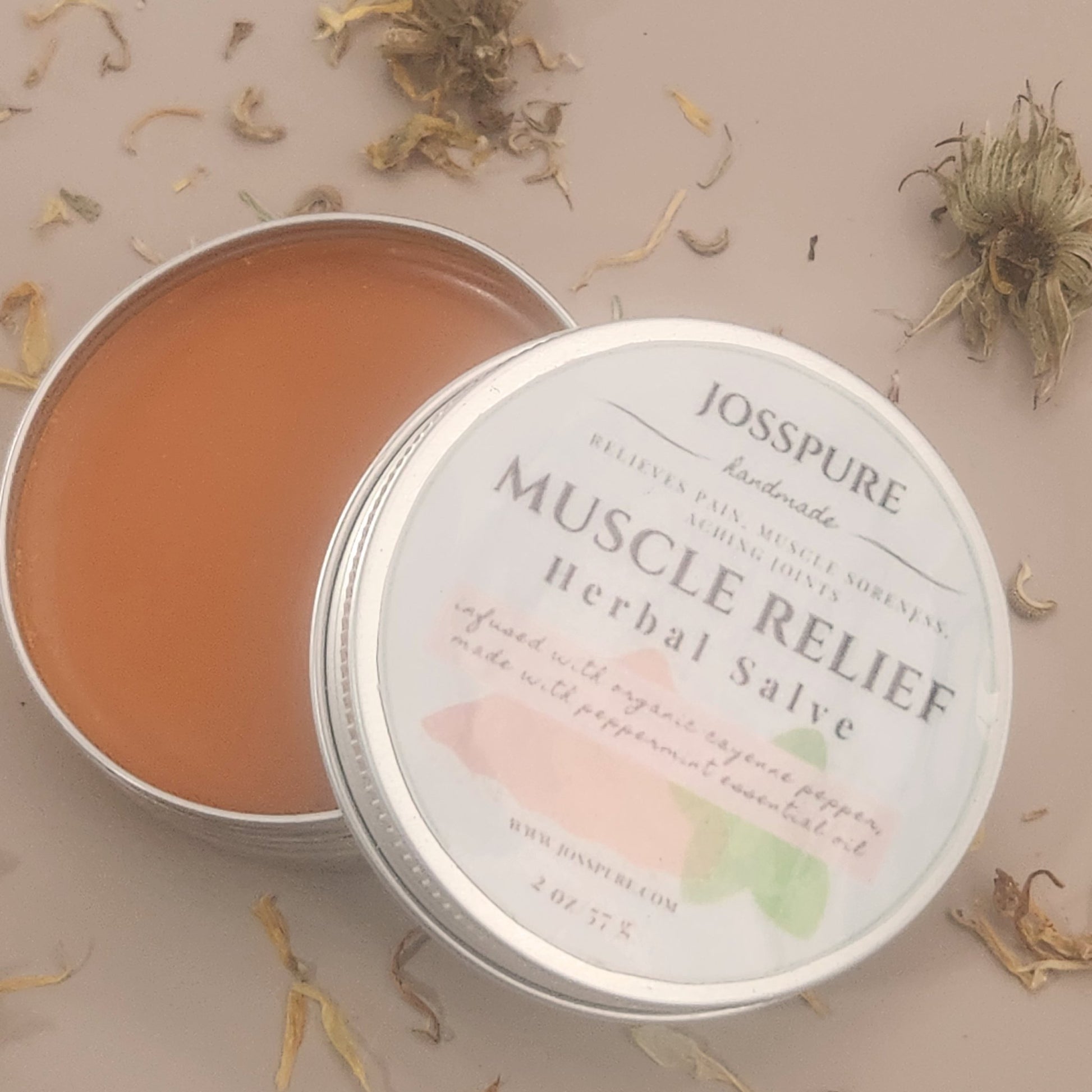 Muscle Relief Herbal Salve- Herbal Salve For Aches & Pain - JOSSPURE