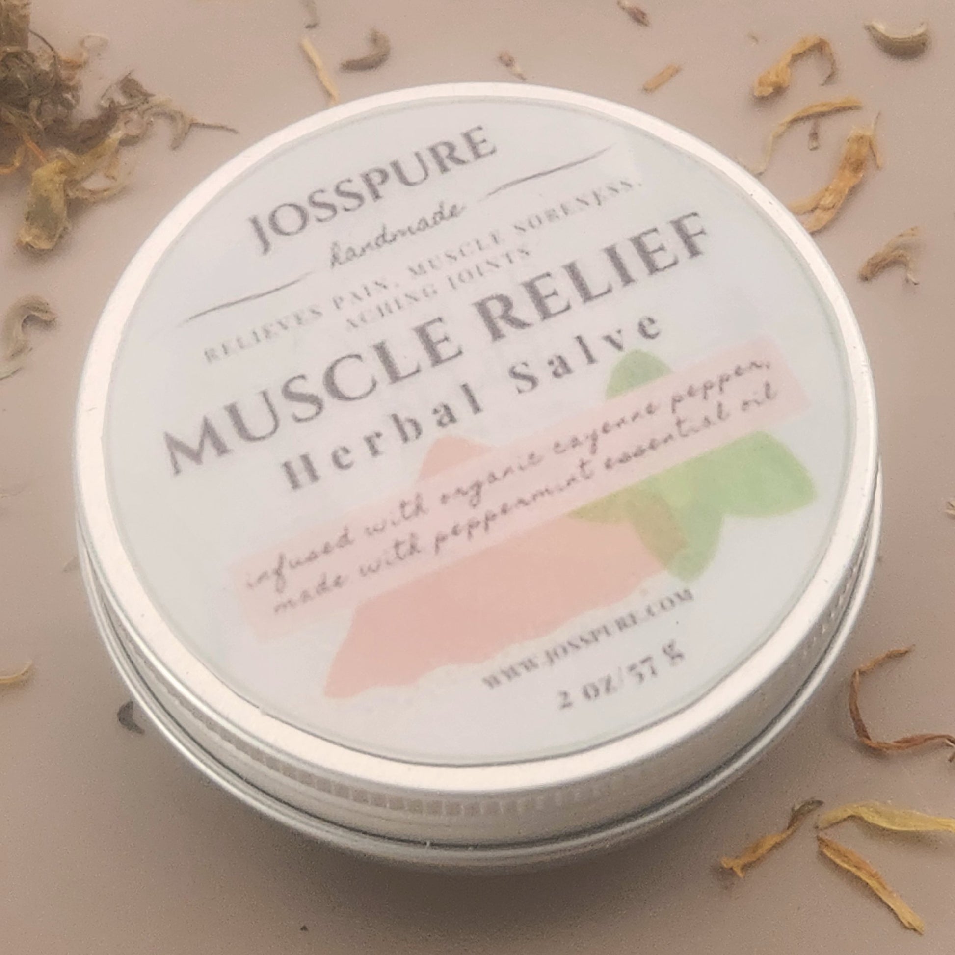 Muscle Relief Herbal Salve- Herbal Salve For Aches & Pain - JOSSPURE