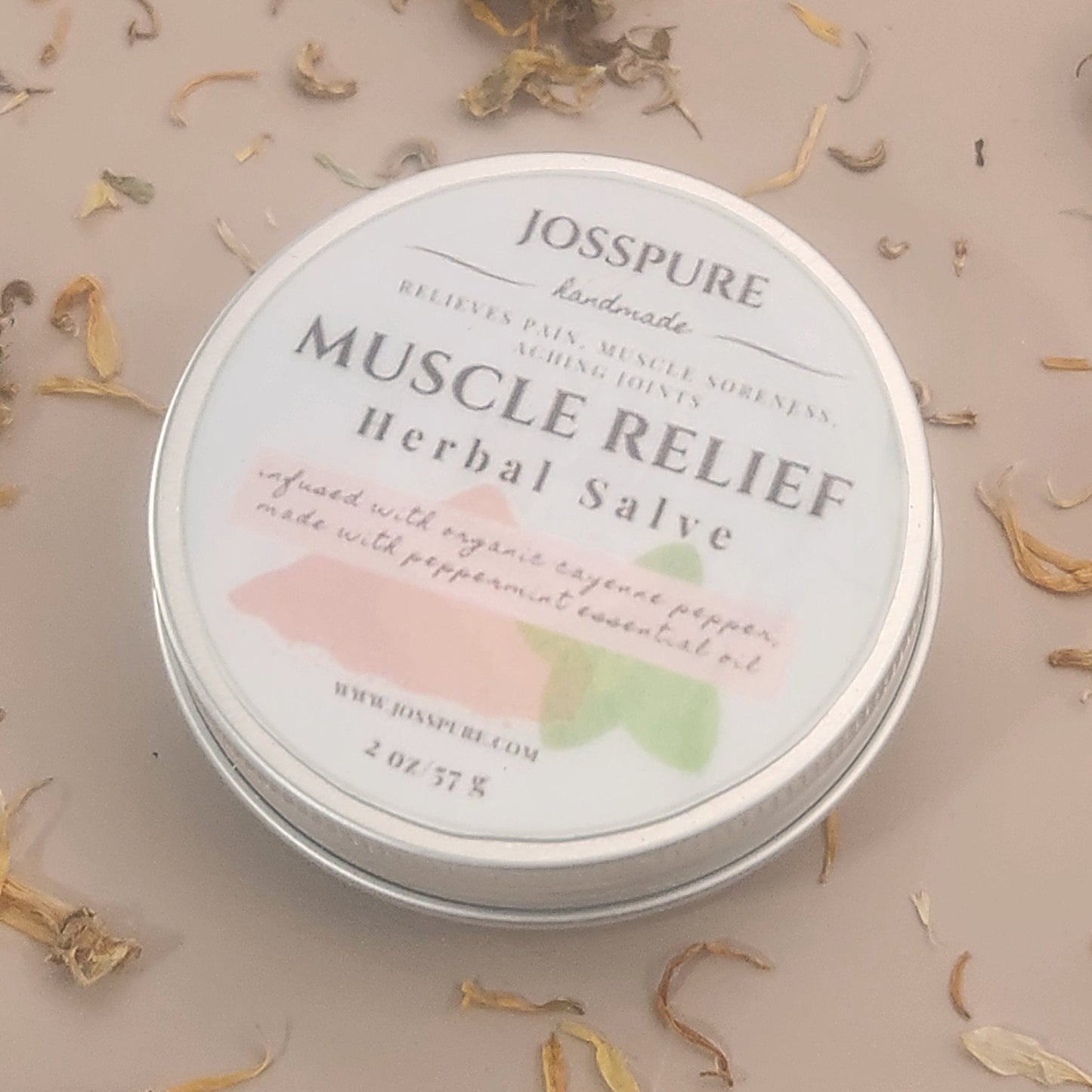 Muscle Relief Herbal Salve- Herbal Salve For Aches & Pain - JOSSPURE