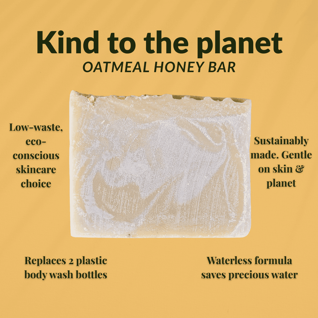 JOSSPURE Oatmeal Honey Shea Butter Soap - Best Seller