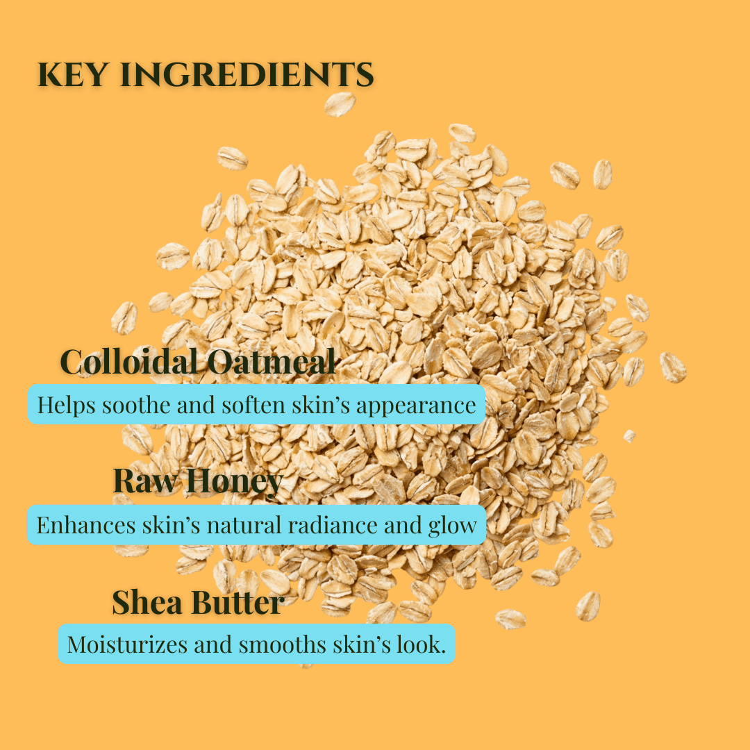 JOSSPURE Oatmeal Honey Shea Butter Soap - Best Seller