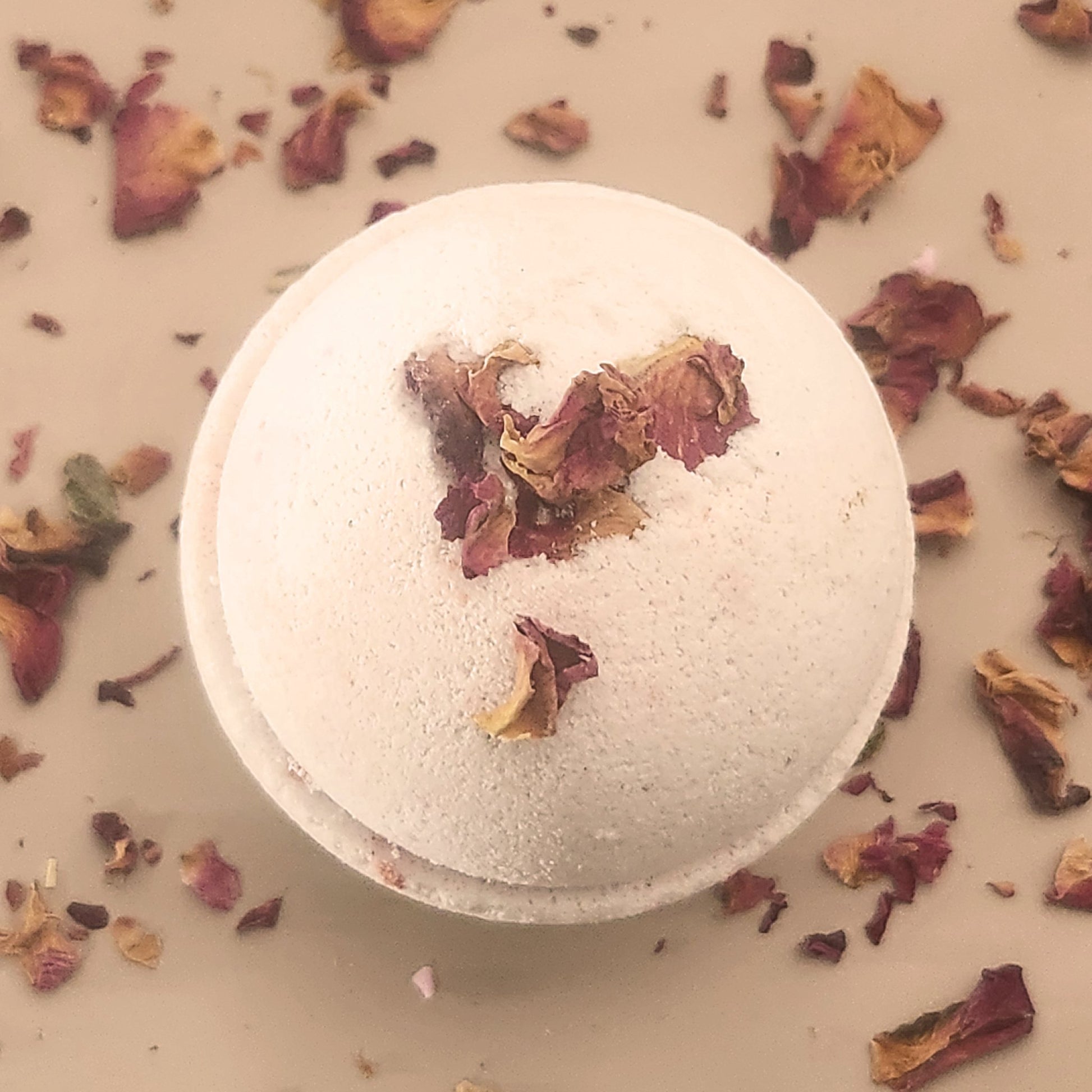 Opulent Rosé Bath Bomb - Luxury Handcrafted Bath Bombs - JOSSPURE