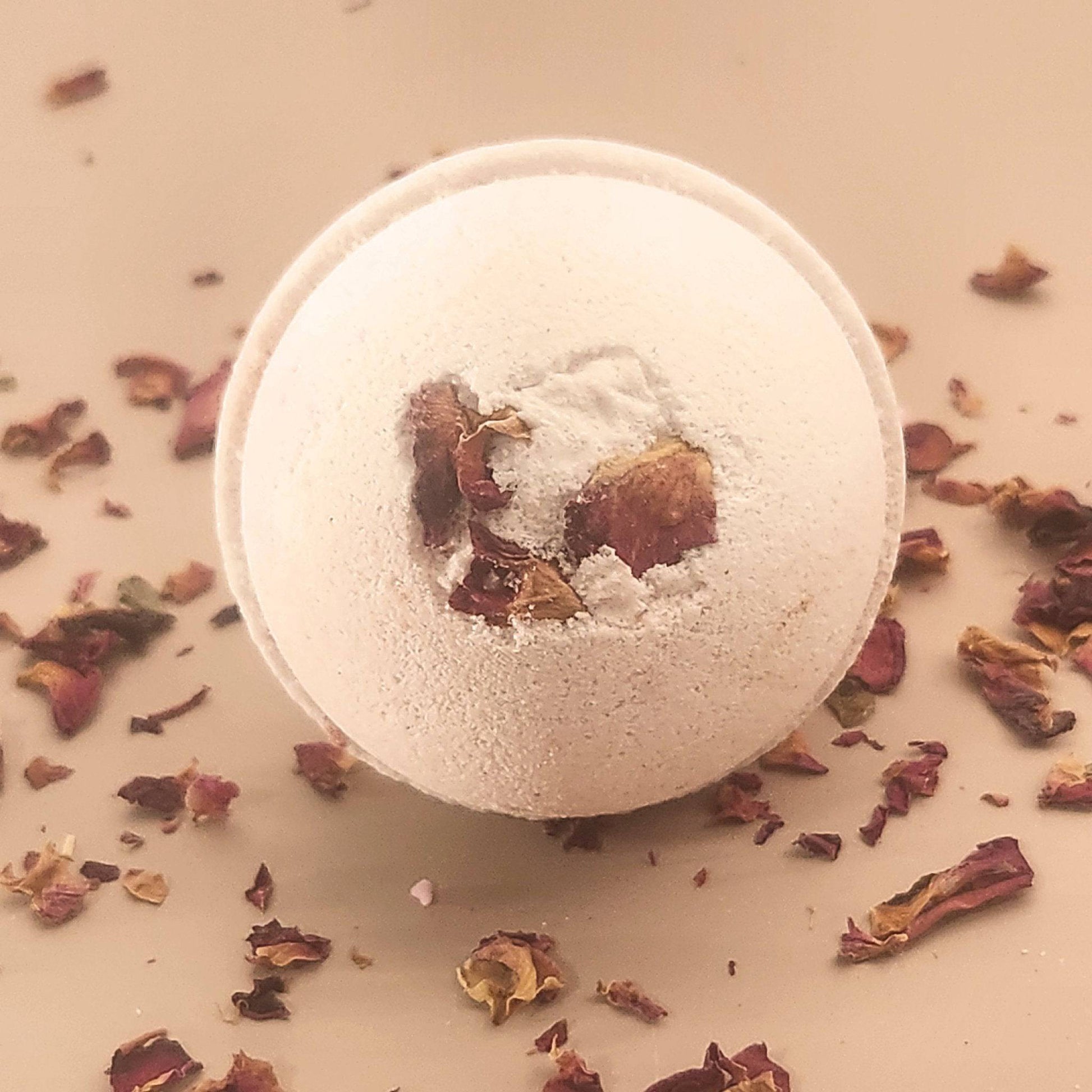 Opulent Rosé Handcrafted Bath Bombs - Luxury Handcrafted Bath Bombs - JOSSPURE; natural