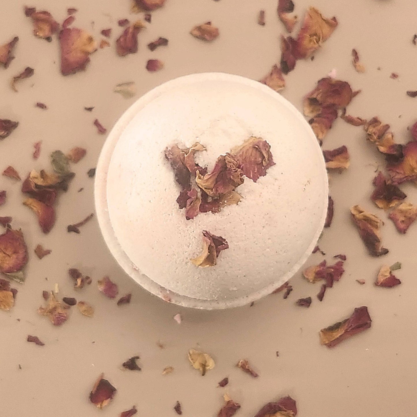 Opulent Rosé Handcrafted Bath Bombs - Luxury Handcrafted Bath Bombs - JOSSPURE; Fort Worth Texas