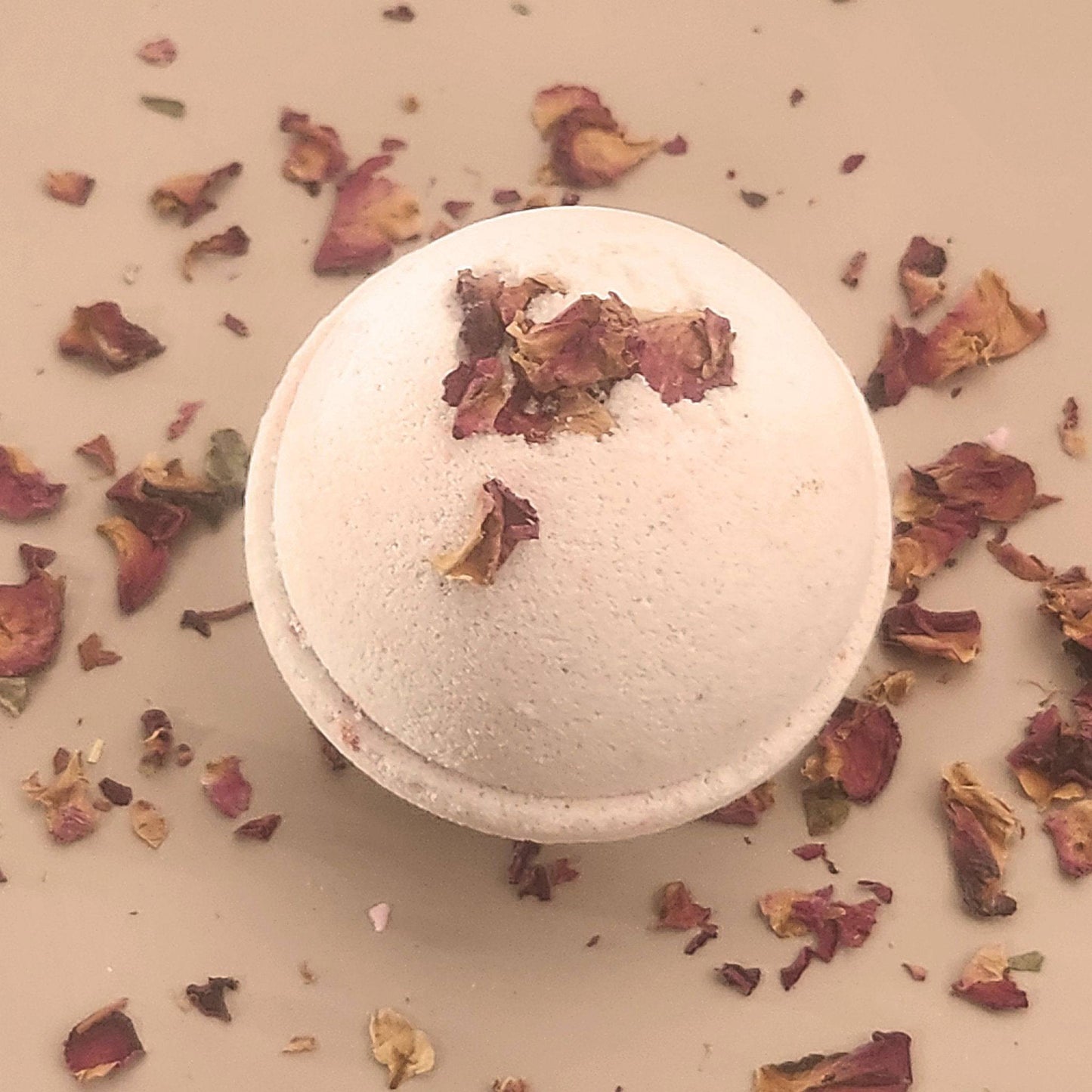 Opulent Rosé Small Handcrafted Bath Bombs - Luxury Handcrafted Bath Bombs - JOSSPURE