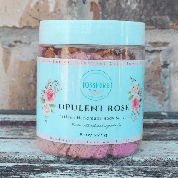 Opulent Rose Scrub | Luxury Sugar Scrub