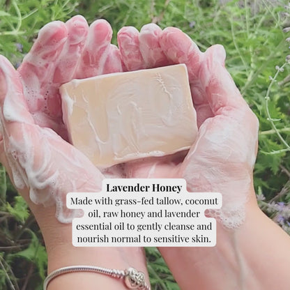 Lavender Honey | Sensitive Skin Tallow Soap