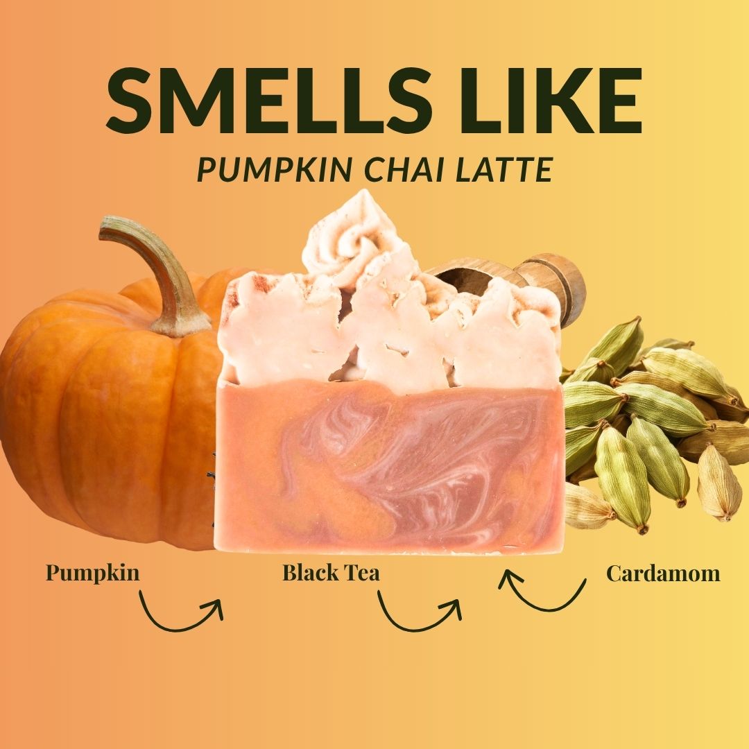 Pumpkin Chai Latte | Artisan Soap Bar