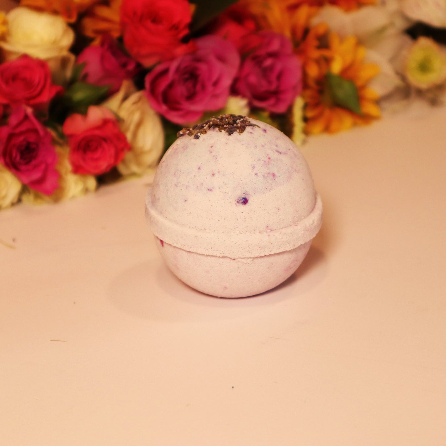 Purple Whisper Bath Bomb Small- Luxury Handcrafted Bath Bombs - JOSSPURE