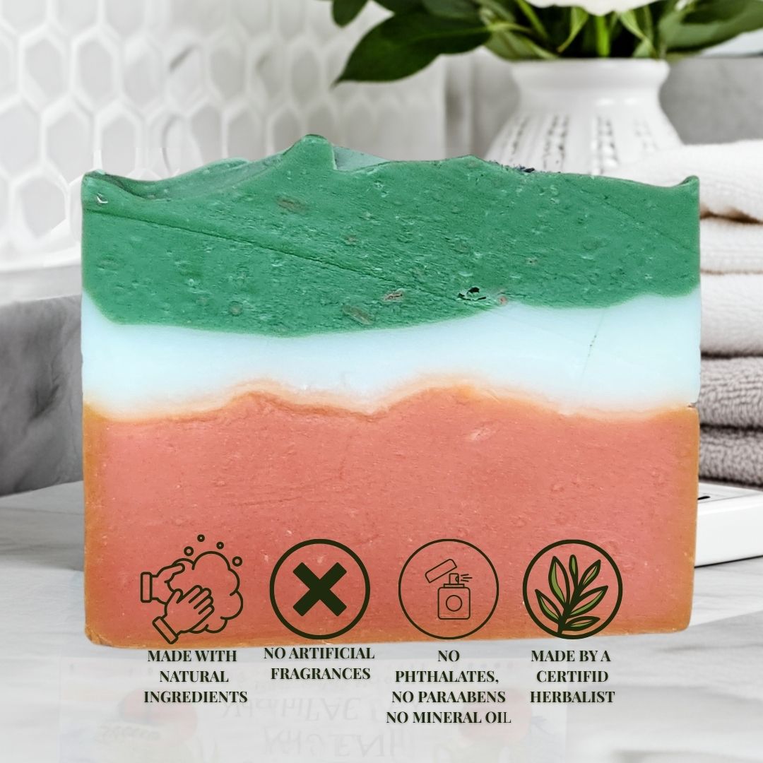 Pink Watermelon| Mild Artisan Shea Butter Soap