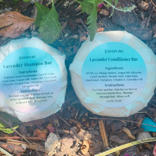 Concentrated Shampoo & Conditioner Bar Set| For all hair types