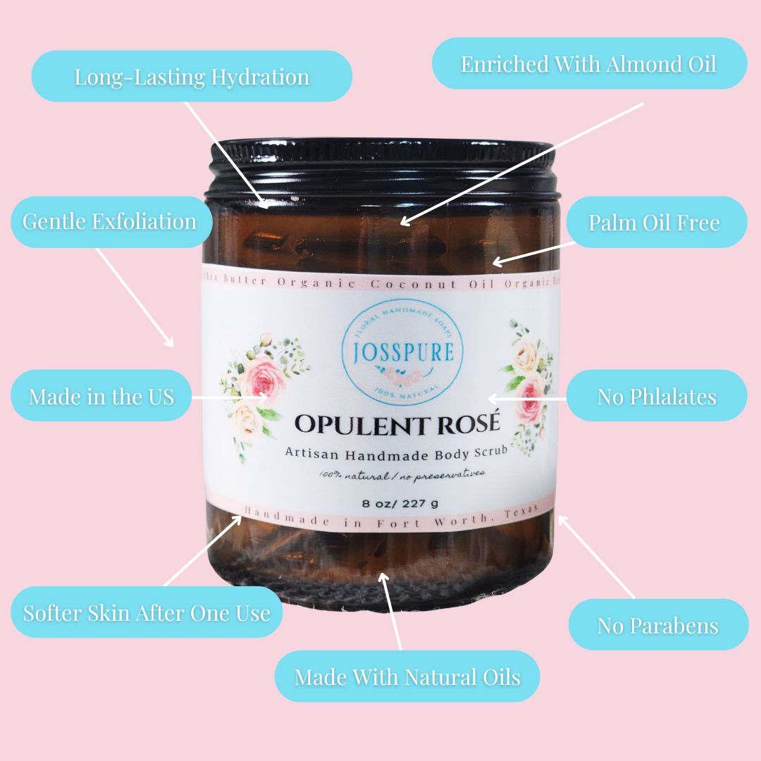 rose body scrub benefits