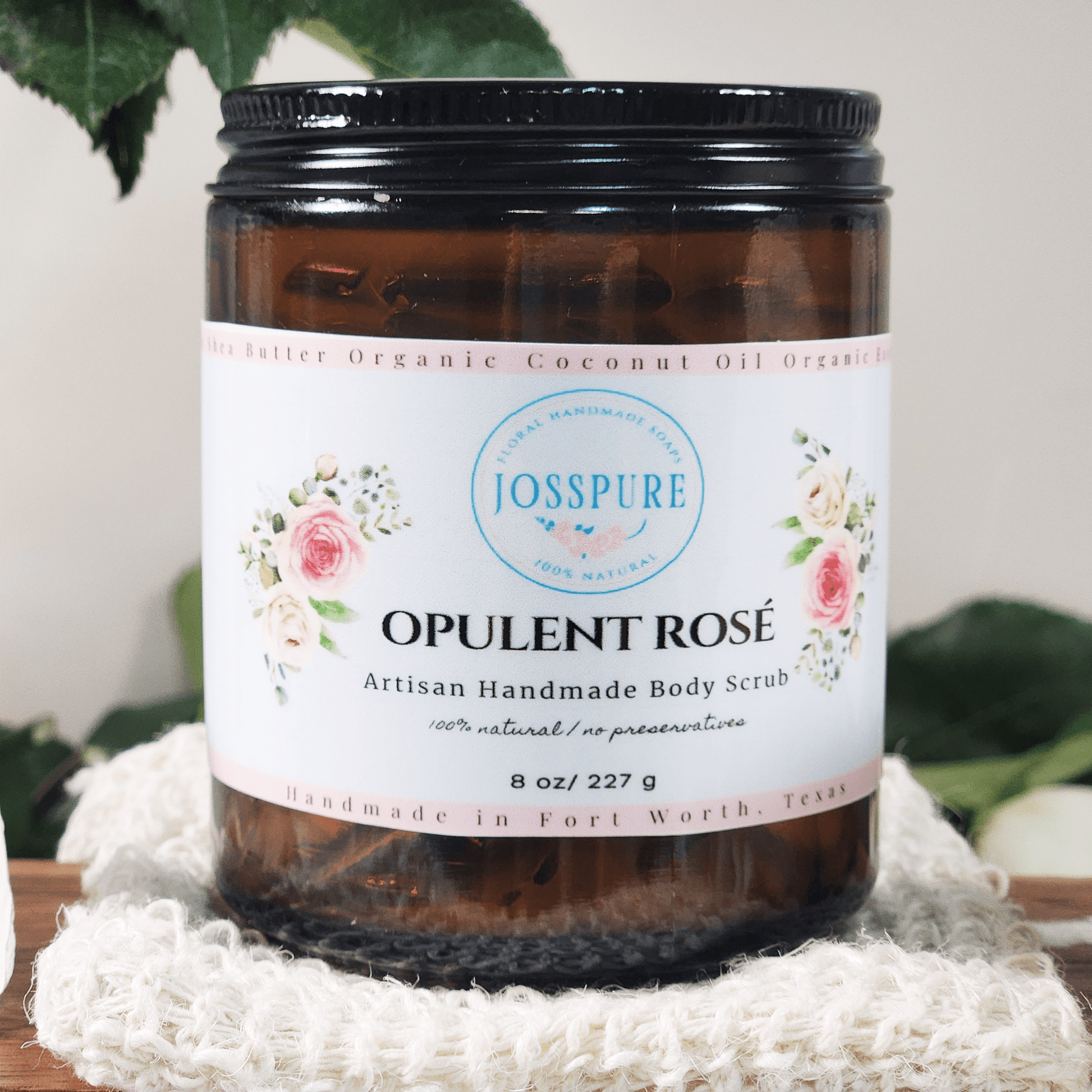 Opulent Rose Scrub | Handmade Body Scrub