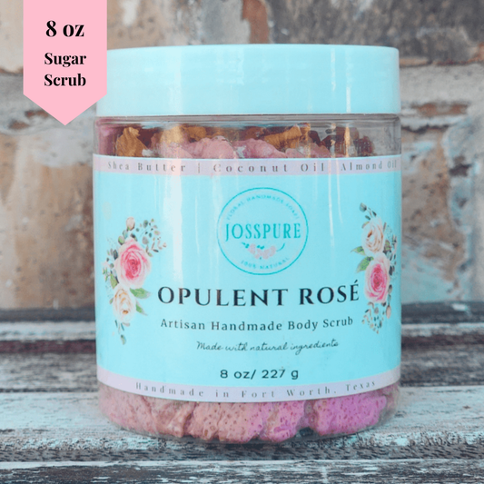 Opulent Rose Scrub | Luxury Sugar Scrub