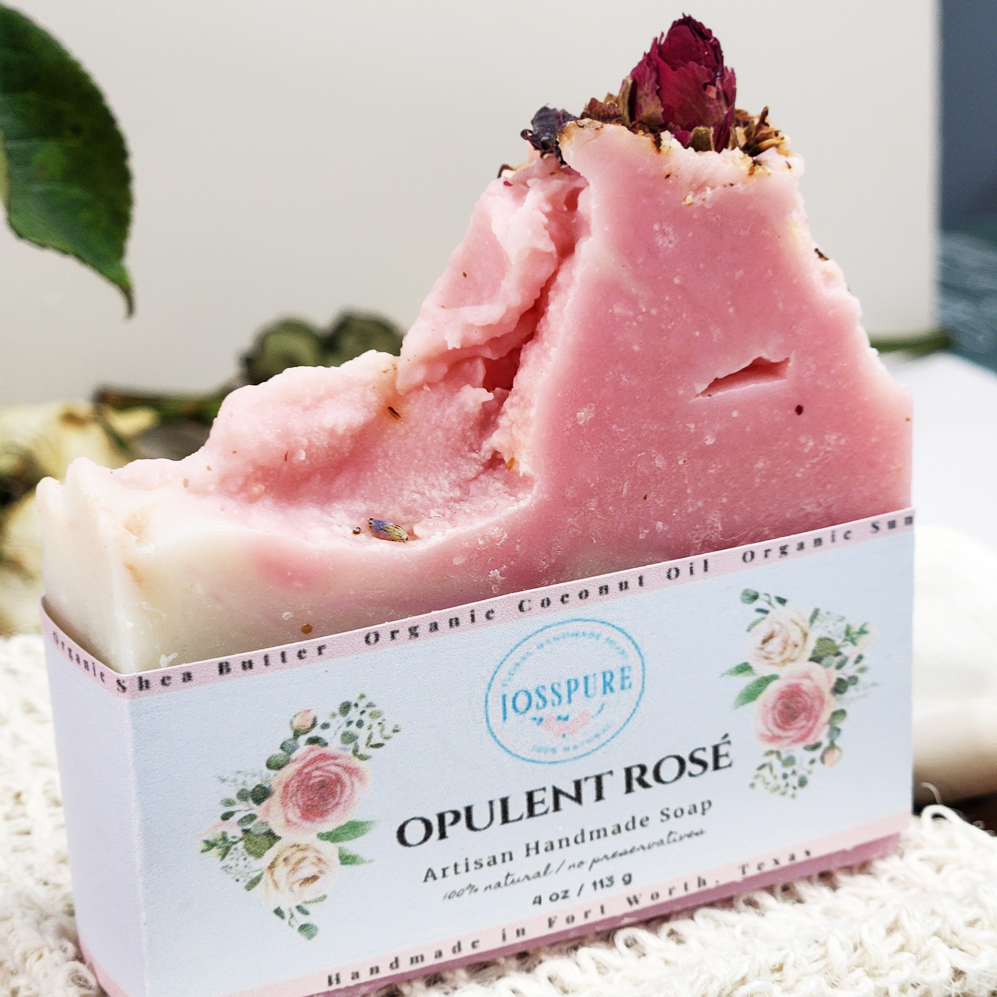 rose soap bar