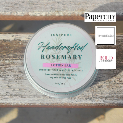 Rosemary | Travel Size Mini Lotion Bar