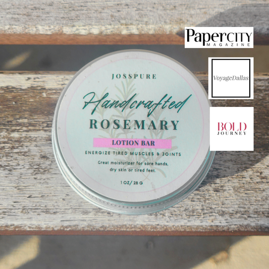 Rosemary | Travel Size Mini Lotion Bar
