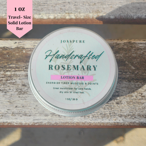 Rosemary | Travel Size Mini Lotion Bar