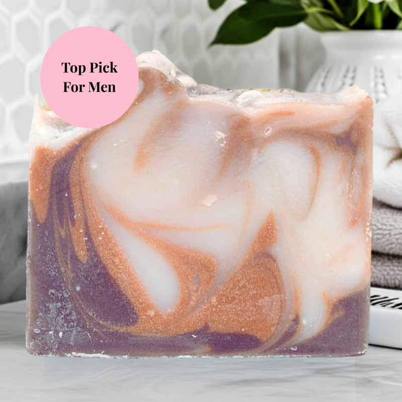 Mens Sandalwood Patchouli | Mild Shea Butter Soap