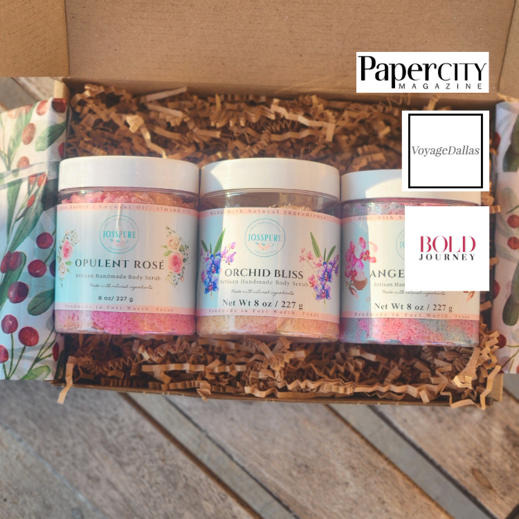 Holiday Floral Sugar Scrub Bundle