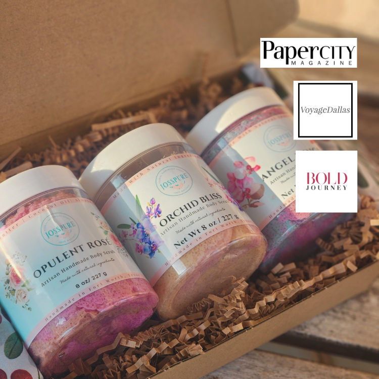 Holiday Floral Sugar Scrub Bundle