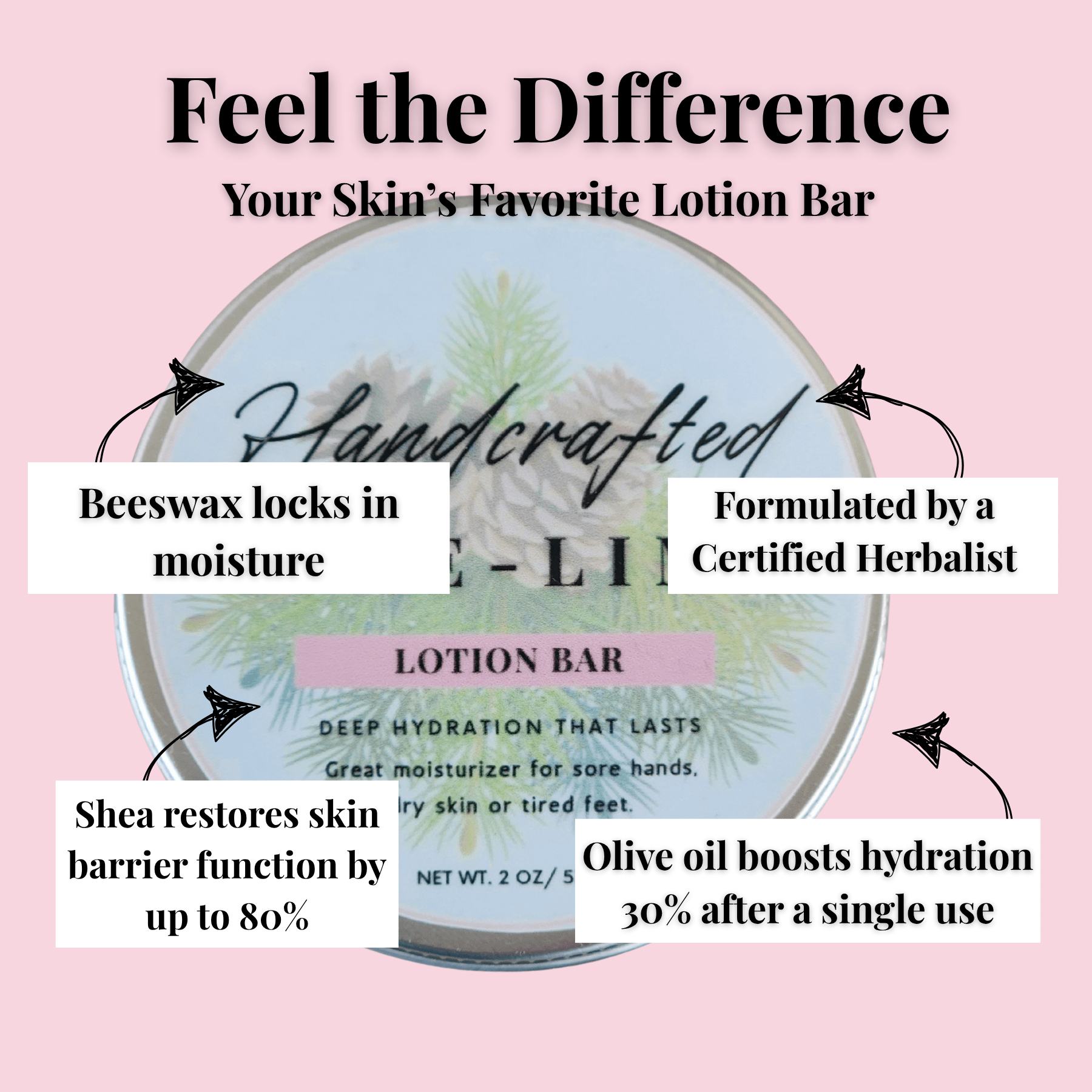 JOSSPURE shea Butter Lotion Bars with natural ingredients for deep skin hydration and moisture retention