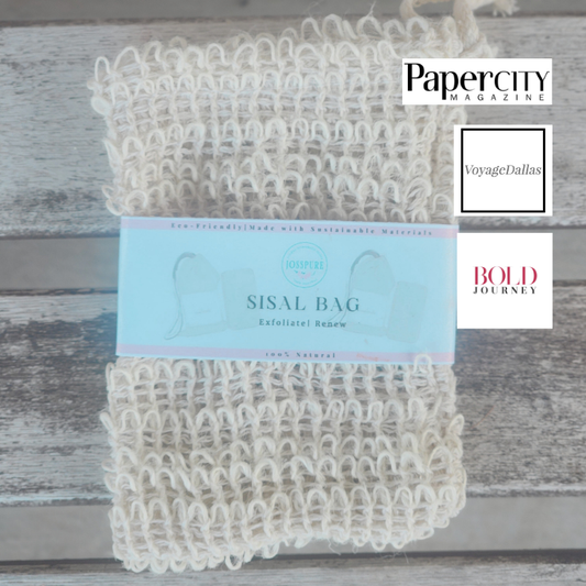 Eco-Friendly Cotton Sisal Bag for Soap Bars