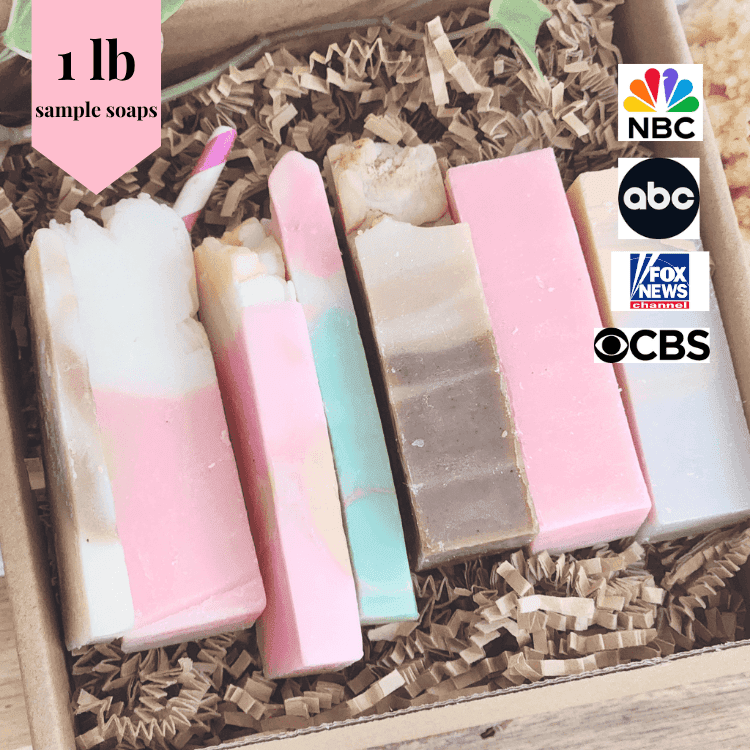 Mystery Soap Sampler Pack | Mild Shea Butter Soaps