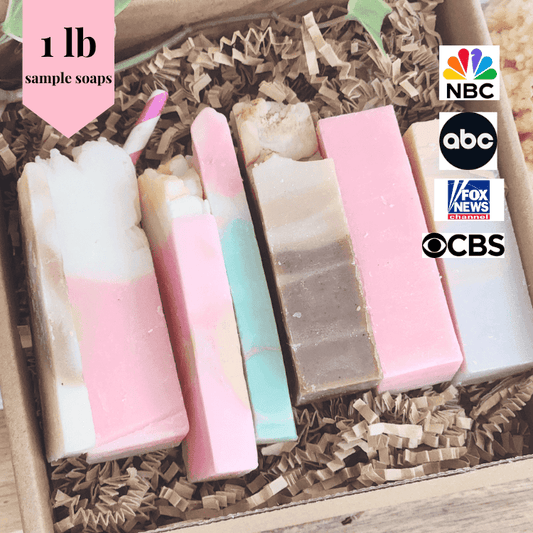 Mystery Soap Sampler Pack | Mild Shea Butter Soaps