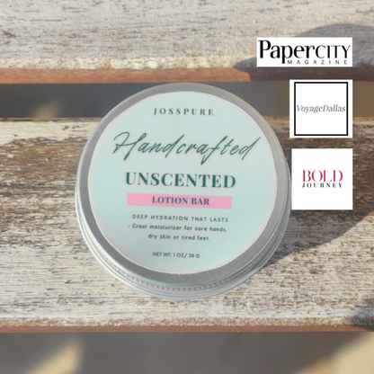 Unscented | Travel Size Mini Lotion Bar