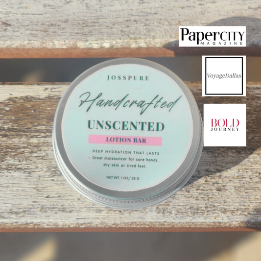 Unscented | Travel Size Mini Lotion Bar