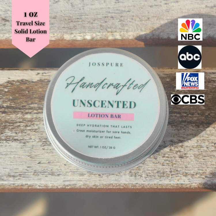 Unscented | Travel Size Mini Lotion Bar